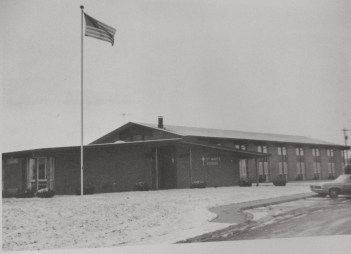 St. Mary's Original School, c. 1966, from yearbook