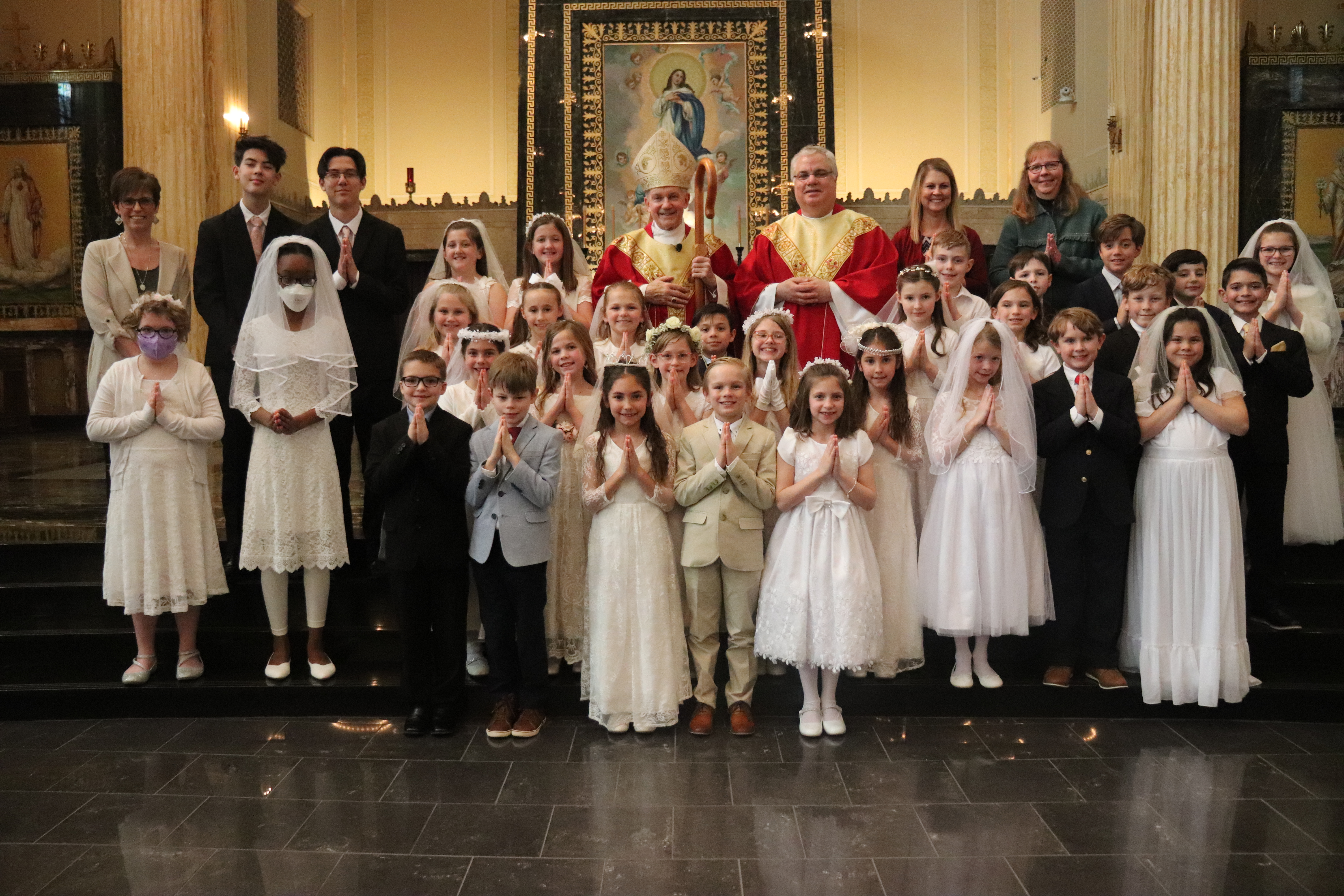 Communion Confirmation Confirmation/First Holy Communion – St. Mary's